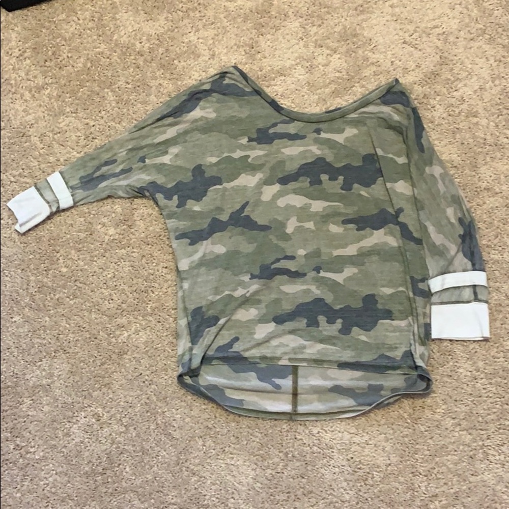Camo Loose-Fit Top